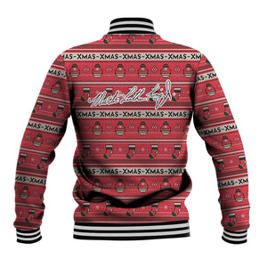 Martin Luther King Jr Christmas Baseball Jacket Civil Rights Quote Rainbow Gradient