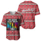 Martin Luther King Jr Christmas Baseball Jersey Civil Rights Quote Rainbow Gradient