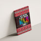 Martin Luther King Jr Christmas Canvas Wall Art Civil Rights Quote Rainbow Gradient