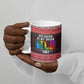 Martin Luther King Jr Christmas Ceramic Mug Civil Rights Quote Rainbow Gradient