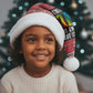 Martin Luther King Jr Christmas Santa Hat Civil Rights Quote Rainbow Gradient
