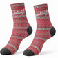Martin Luther King Jr Christmas Crew Socks Civil Rights Quote Rainbow Gradient