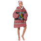 Martin Luther King Jr Christmas Kid Wearable Blanket Hoodie Civil Rights Quote Rainbow Gradient