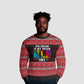 Martin Luther King Jr Christmas Ugly Christmas Sweater Civil Rights Quote Rainbow Gradient