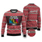 Martin Luther King Jr Christmas Ugly Christmas Sweater Civil Rights Quote Rainbow Gradient