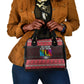 Martin Luther King Jr Christmas Shoulder Handbag Civil Rights Quote Rainbow Gradient
