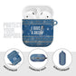Martin Luther King Jr Christmas AirPods Case I Have A Dream Quote Ugly Sweater Knitted Pattern