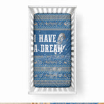 Martin Luther King Jr Christmas Baby Bed Cover I Have A Dream Quote Ugly Sweater Knitted Pattern