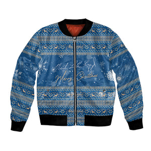 Martin Luther King Jr Christmas Bomber Jacket I Have A Dream Quote Ugly Sweater Knitted Pattern