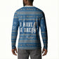 Martin Luther King Jr Christmas Button Sweatshirt I Have A Dream Quote Ugly Sweater Knitted Pattern