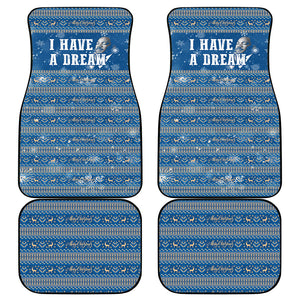 Martin Luther King Jr Christmas Car Mats I Have A Dream Quote Ugly Sweater Knitted Pattern