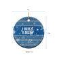 Martin Luther King Jr Christmas Ceramic Ornament I Have A Dream Quote Ugly Knitted Pattern
