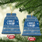 Martin Luther King Jr Christmas Ceramic Ornament I Have A Dream Quote Ugly Knitted Pattern