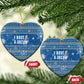 Martin Luther King Jr Christmas Ceramic Ornament I Have A Dream Quote Ugly Knitted Pattern