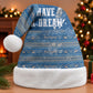 Martin Luther King Jr Christmas Santa Hat I Have A Dream Quote Ugly Knitted Pattern