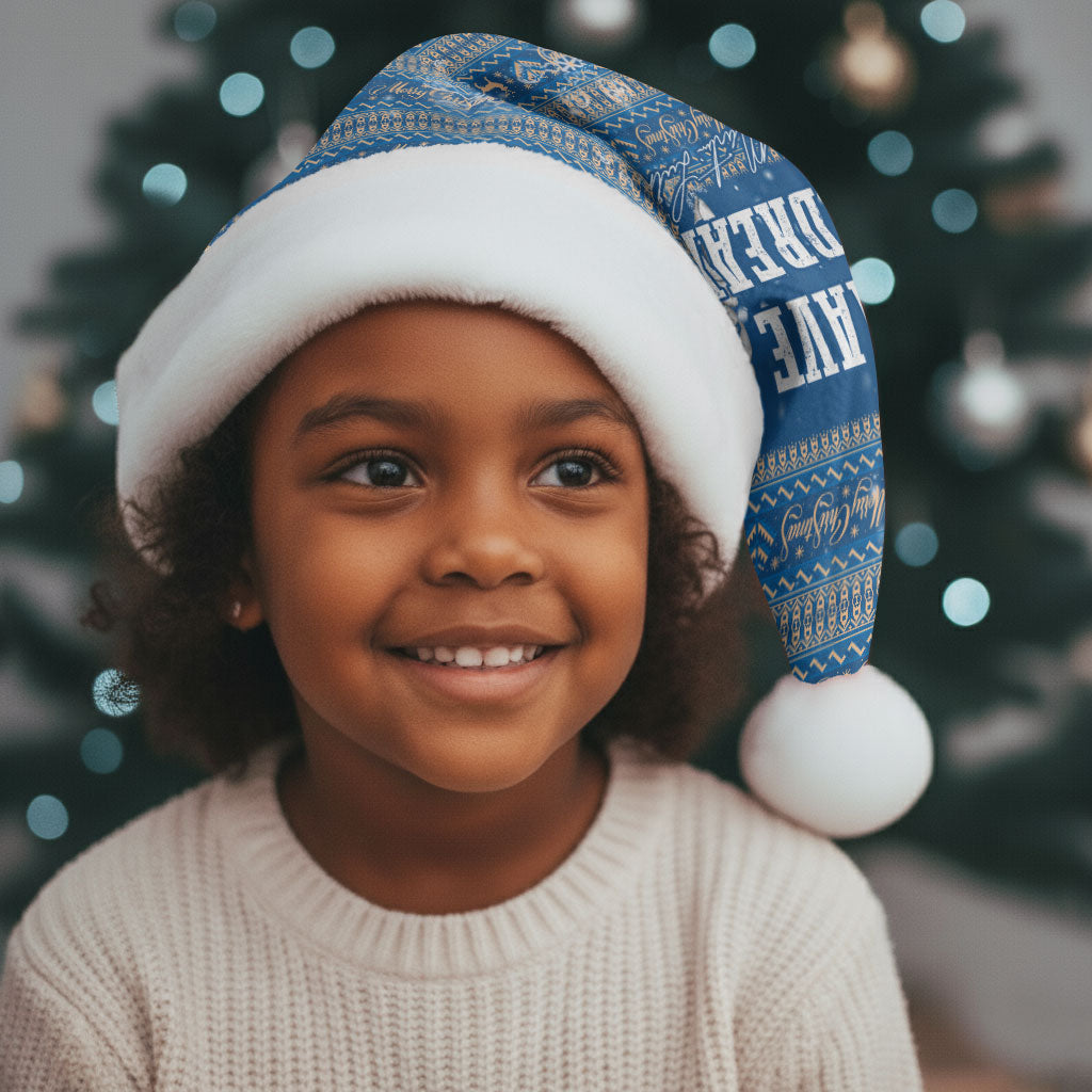 Martin Luther King Jr Christmas Santa Hat I Have A Dream Quote Ugly Knitted Pattern