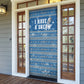 Martin Luther King Jr Christmas Door Cover I Have A Dream Quote Ugly Sweater Knitted Pattern
