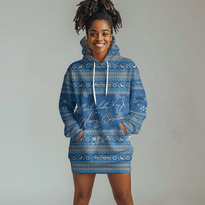 Martin Luther King Jr Christmas Hoodie Dress I Have A Dream Quote Ugly Sweater Knitted Pattern