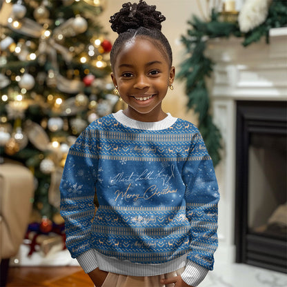 Martin Luther King Jr Christmas Kid Ugly Christmas Sweater I Have A Dream Quote Ugly Knitted Pattern