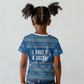 Martin Luther King Jr Christmas Kid T shirt I Have A Dream Quote Ugly Sweater Knitted Pattern