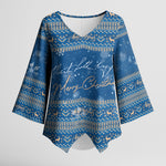 Martin Luther King Jr Christmas Kimono Sleeve Blouse I Have A Dream Quote Ugly Sweater Knitted Pattern