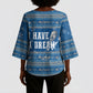 Martin Luther King Jr Christmas Kimono Sleeve Blouse I Have A Dream Quote Ugly Sweater Knitted Pattern