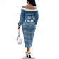 Martin Luther King Jr Christmas Off The Shoulder Long Sleeve Dress I Have A Dream Quote Ugly Sweater Knitted Pattern