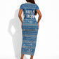 Martin Luther King Jr Christmas Short Sleeve Bodycon Dress I Have A Dream Quote Ugly Sweater Knitted Pattern