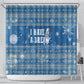 Martin Luther King Jr Christmas Shower Curtain I Have A Dream Quote Ugly Sweater Knitted Pattern