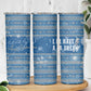 Martin Luther King Jr Christmas Skinny Tumbler I Have A Dream Quote Ugly Sweater Knitted Pattern