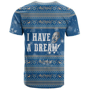Martin Luther King Jr Christmas T shirt I Have A Dream Quote Ugly Sweater Knitted Pattern