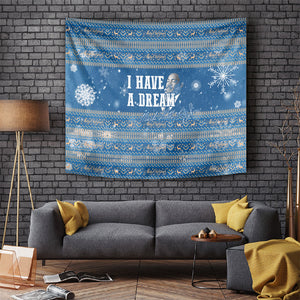 Martin Luther King Jr Christmas Tapestry I Have A Dream Quote Ugly Sweater Knitted Pattern