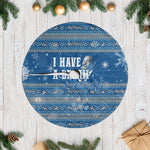 Martin Luther King Jr Christmas Tree Skirt I Have A Dream Quote Ugly Knitted Pattern
