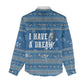 Martin Luther King Jr Christmas Women Casual Shirt I Have A Dream Quote Ugly Sweater Knitted Pattern