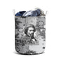 Frederick Douglass Christmas Laundry Basket Vintage Portrait Vintage Newspaper Collage Liberty Bell