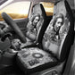 Frederick Douglass Christmas Car Seat Cover Vintage Portrait Vintage Newspaper Collage Liberty Bell