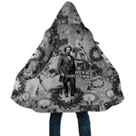Frederick Douglass Christmas Cloak Vintage Portrait Vintage Newspaper Collage Liberty Bell