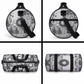 Frederick Douglass Christmas Duffle Bag Vintage Portrait Vintage Newspaper Collage Liberty Bell