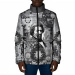 Frederick Douglass Christmas Padded Jacket Vintage Portrait Vintage Newspaper Collage Liberty Bell