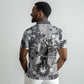 Frederick Douglass Christmas Polo Shirt Vintage Portrait Vintage Newspaper Collage Liberty Bell