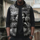 Frederick Douglass Christmas Sleeveless Puffer Jacket Vintage Portrait Vintage Newspaper Collage Liberty Bell