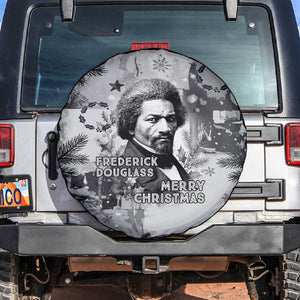 Frederick Douglass Christmas Spare Tire Cover Vintage Portrait Vintage Newspaper Collage Liberty Bell