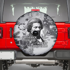 Frederick Douglass Christmas Spare Tire Cover Vintage Portrait Vintage Newspaper Collage Liberty Bell