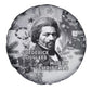 Frederick Douglass Christmas Spare Tire Cover Vintage Portrait Vintage Newspaper Collage Liberty Bell