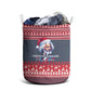 Frederick Douglass Christmas Laundry Basket Power Concedes Nothing Quote Ugly Sweater Knitted Pattern