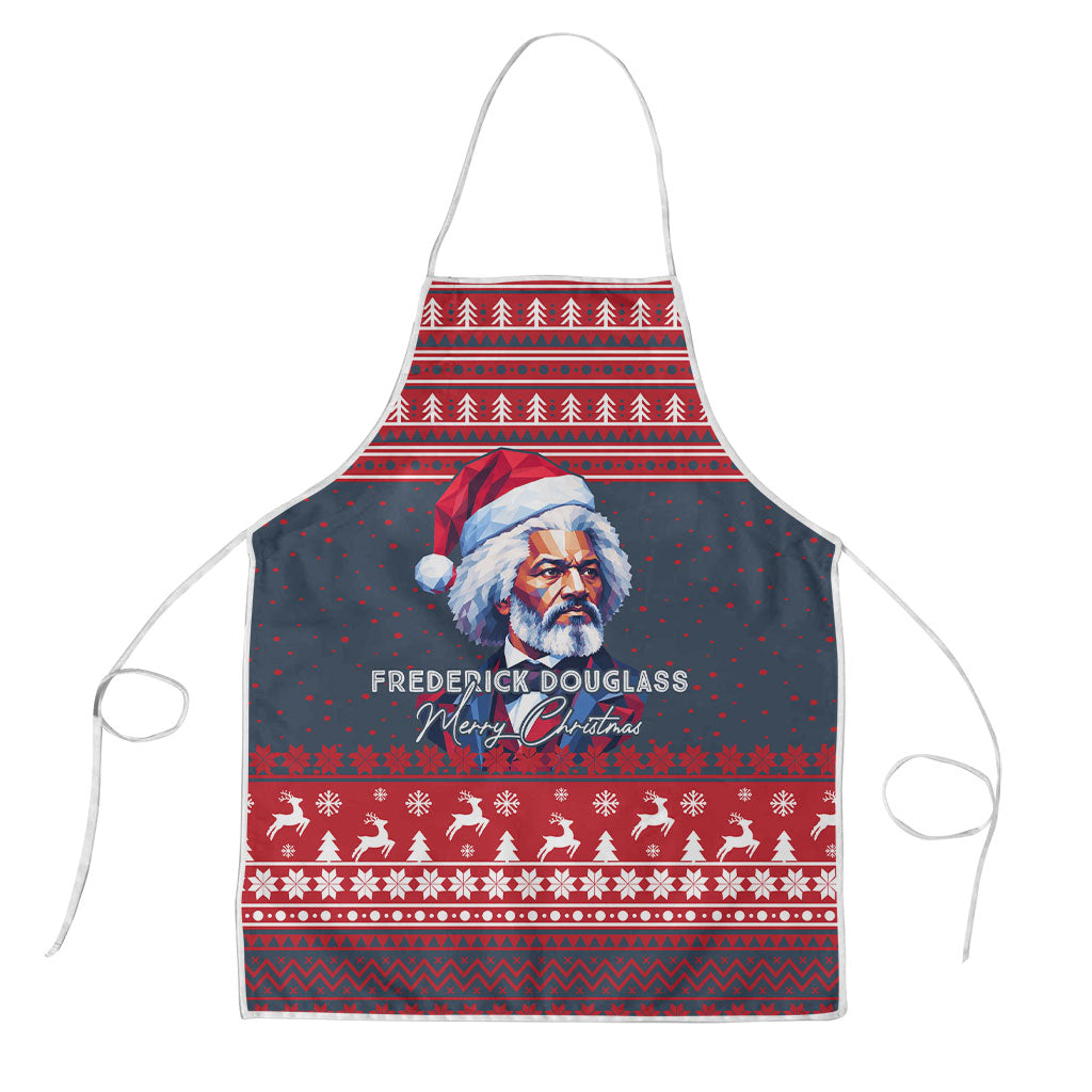 Frederick Douglass Christmas Apron Power Concedes Nothing Quote Ugly Sweater Knitted Pattern