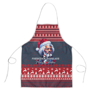 Frederick Douglass Christmas Apron Power Concedes Nothing Quote Ugly Sweater Knitted Pattern