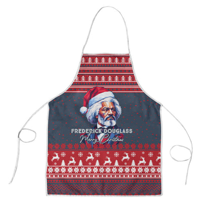 Frederick Douglass Christmas Apron Power Concedes Nothing Quote Ugly Sweater Knitted Pattern