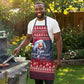 Frederick Douglass Christmas Apron Power Concedes Nothing Quote Ugly Sweater Knitted Pattern