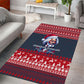 Frederick Douglass Christmas Area Rug Power Concedes Nothing Quote Ugly Sweater Knitted Pattern